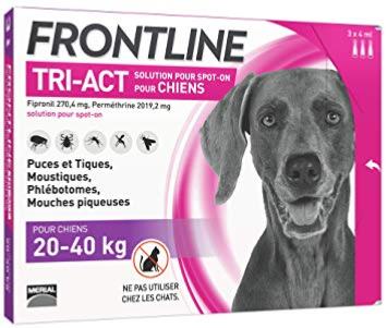 FRONTLINE Triple action chien L 3 pipettes