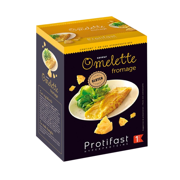 PROTIFAST Omelette fromage 7 sachets