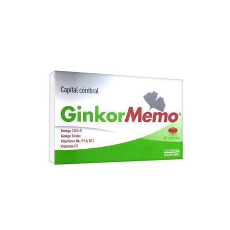 GINKORMEMO Capital cérébral 60 capsules