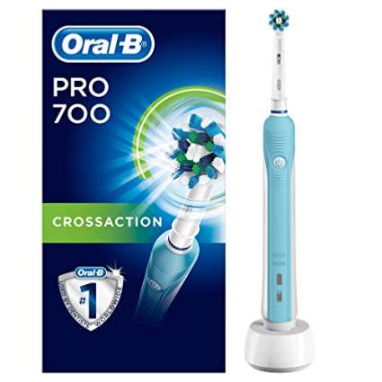ORAL-B Pro crossaction 700 dents white clean 