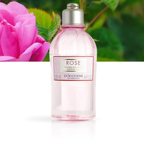 L'OCCITANE Gel Douche Parfumé Rose 250ml