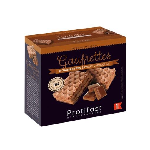 PROTIFAST Gaufrettes chocolat 4 unités