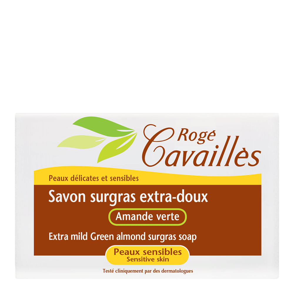 ROGE CAVAILLES Savon surgras Extra-Doux Amande verte 3x250g