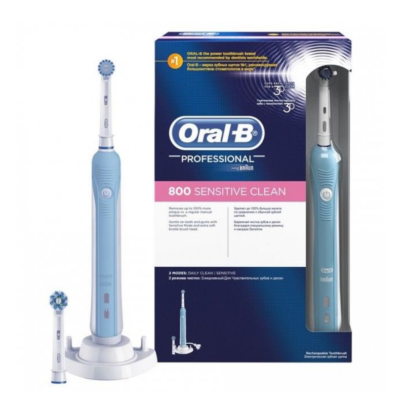 ORAL-B Brosse à Dents électrique professional care 800 clean